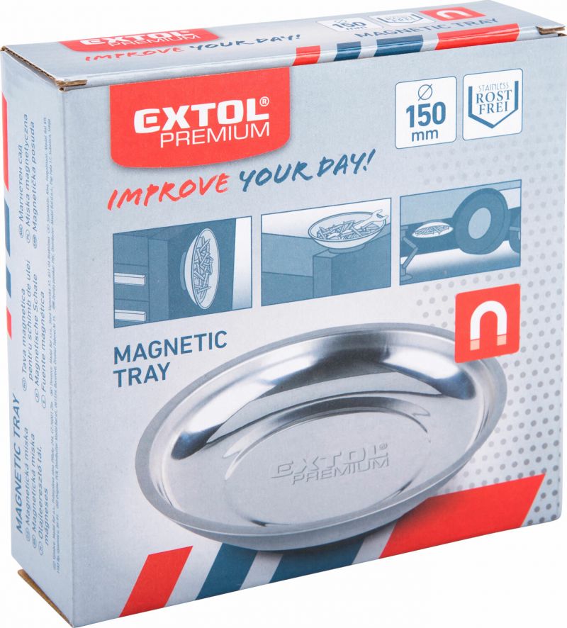 EXTOL PREMIUM Miska magnetická 150mm, antikoro