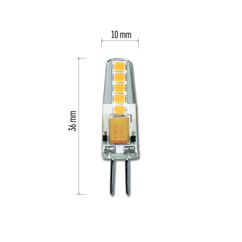 EMOS LED žiarovka Classic JC 1,9W 12V G4 neutrálna biela