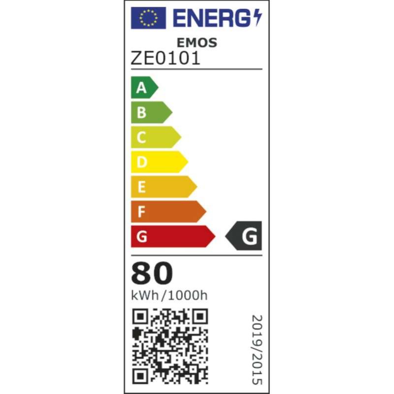 EMOS Lineárna halogénová žiarovka J78 80W R7s, teplá biela