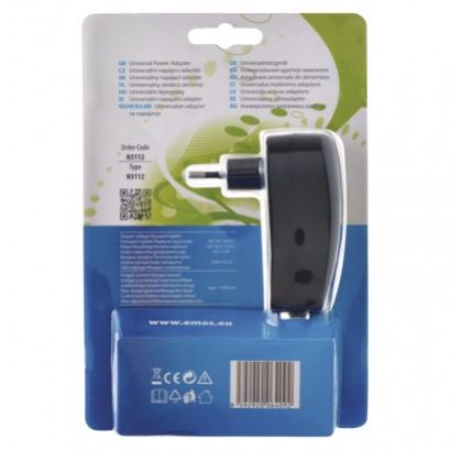 UNIVERZÁLNÍ NAPÁJECÍ ZDROJ 3-12V/1.500mAh 1703150021 - Univerzálny pulzný USB napájací zdroj 1500 mA s hrebienkom