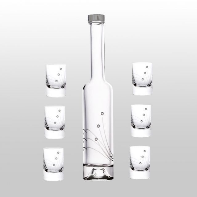 Swarovski Fľaša PLATINA+Odlievka 30 ml