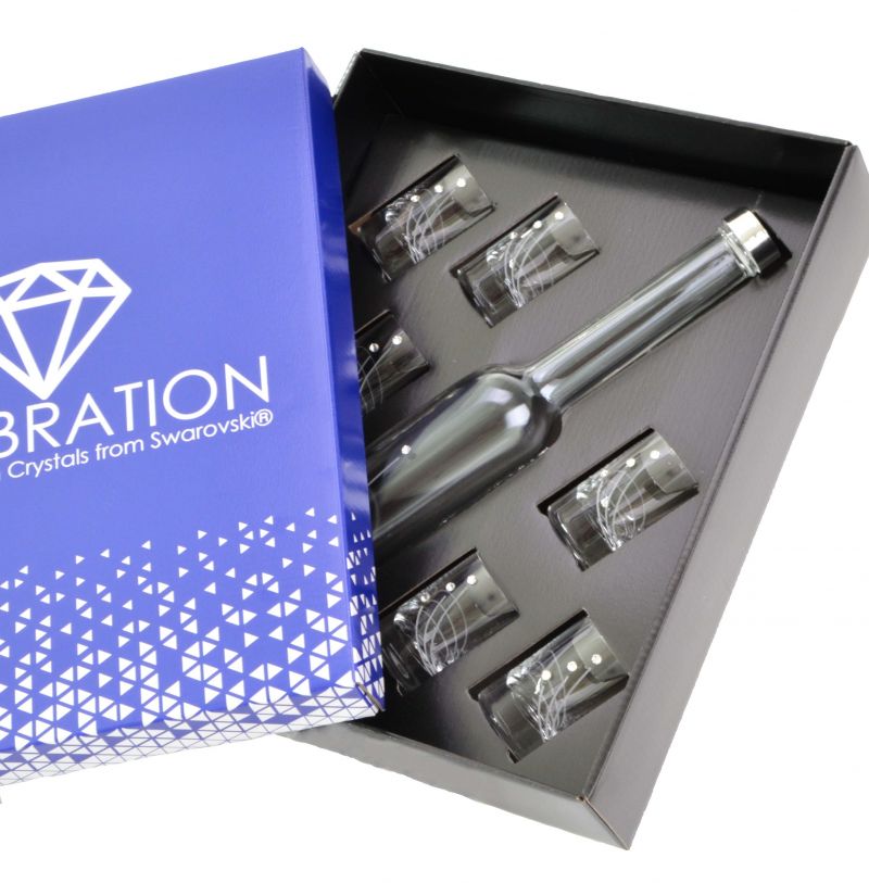 Swarovski Fľaša PLATINA+Odlievka 30 ml