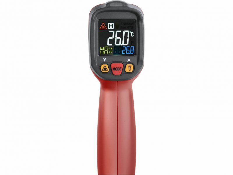FORTUM teplomer bezkontaktný so sondou, -50 °C až 800 °C 4780401