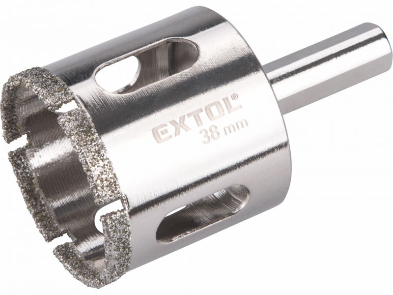 EXTOL PREMIUM Vrták korunkový diamantový, 38mm