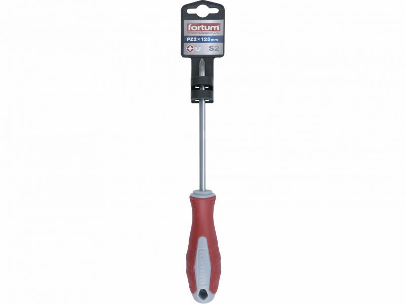 FORTUM Skrutkovač krížový PZ2x75mm