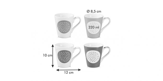 TESCOMA Hrnček myCOFFEE, 4 ks, Sugar