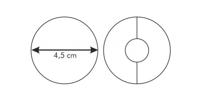 Koliečko linecké DELÍCIA o4.5 cm
