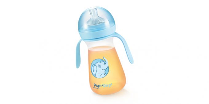 Kinekus Fľaša PAPU PAPI 250 ml, modrá