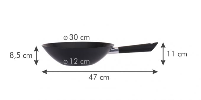 Kinekus Wok CANTON ¤ 30 cm