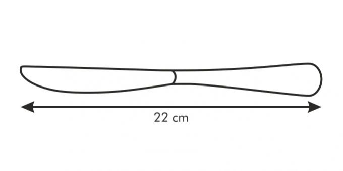 Kinekus Noz jedalensky CLASSIC 2ks