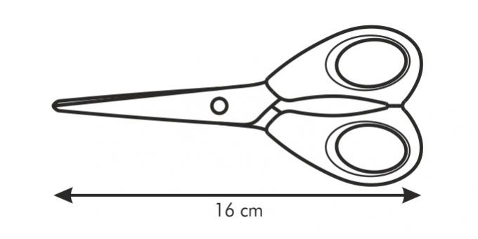 Kinekus Nožnice do domácnosti PRESTO 16cm