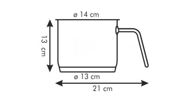 Kinekus Mliekovar HOME PROFI 14cm, 1,8L