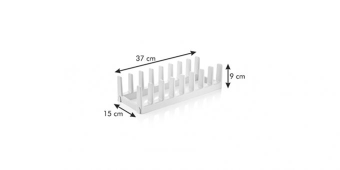 Kinekus Stojan na pokrievky FlexiSPACE 370 x 148 mm