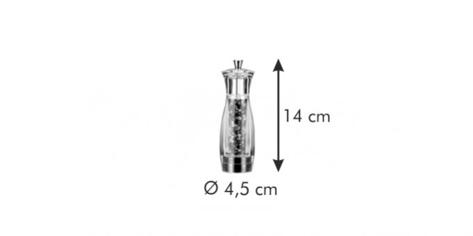 Kinekus Mlynček na korenie 14cm VIRGO