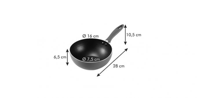 Kinekus Wok PRESTO MINI o 16 cm