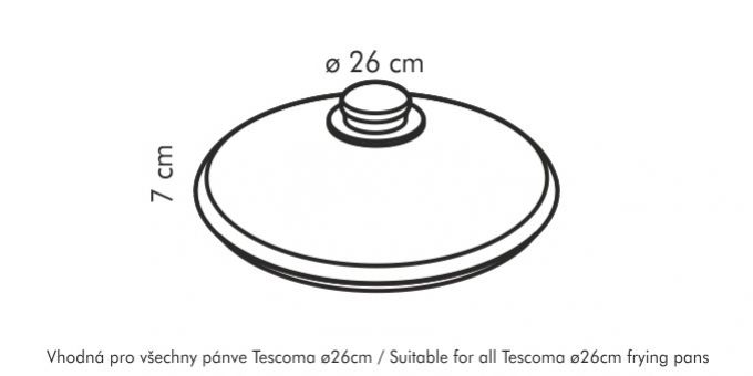 Kinekus Pokrievka sklo UNICOVER 26cm