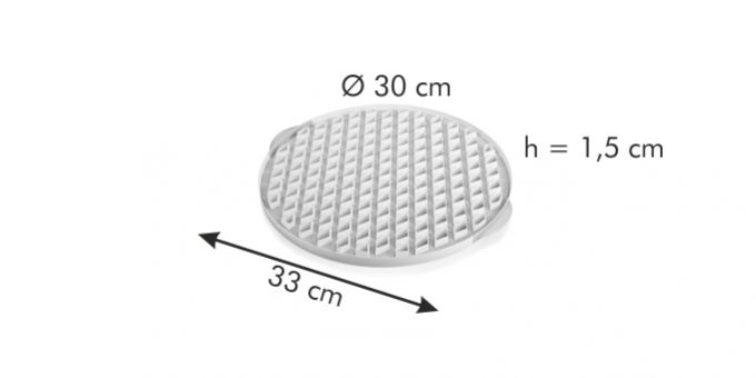 Kinekus Forma vykrajj.mriežka DELICIA 30cm