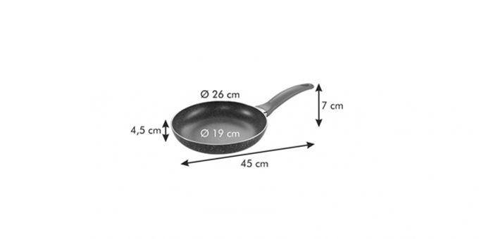 Kinekus Panvica MANICO ROSSO, 26cm