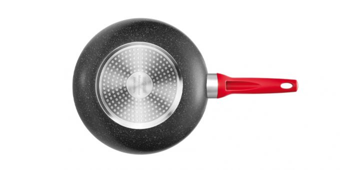 Kinekus Wok MANICO ROSSO, 28cm