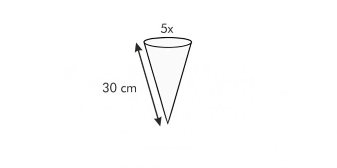 Kinekus Vrecko zdob. s mini tryskou DELÍCIA 30cm 5ks