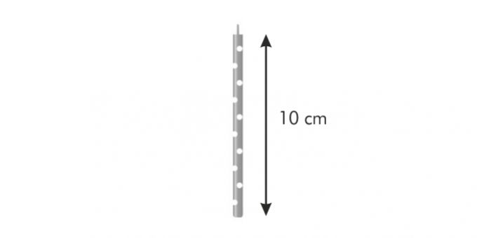 Kinekus Sviečky tortové DELÍCIA 10cm, bal. 12ks