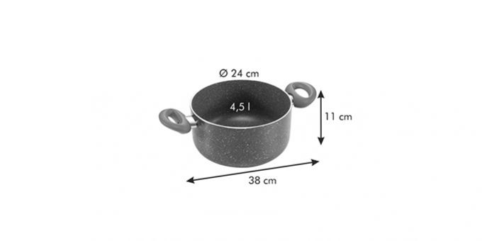 Kinekus Kastról MANICO ROSSO, 24cm, 4,5L
