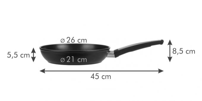 Kinekus Panvica indukčná I-PREMIUM 26 cm