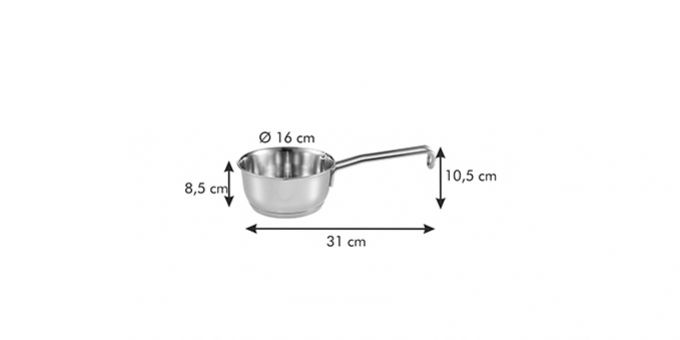 Kinekus Rajnica Grand CHEF o 16cm 1,25L
