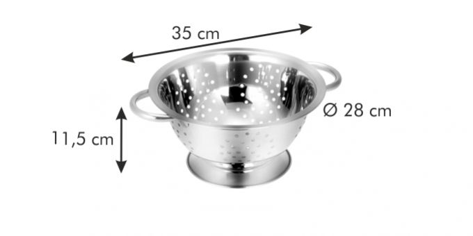 Kinekus Cedník s podstavcom GrandCHEF, 28cm