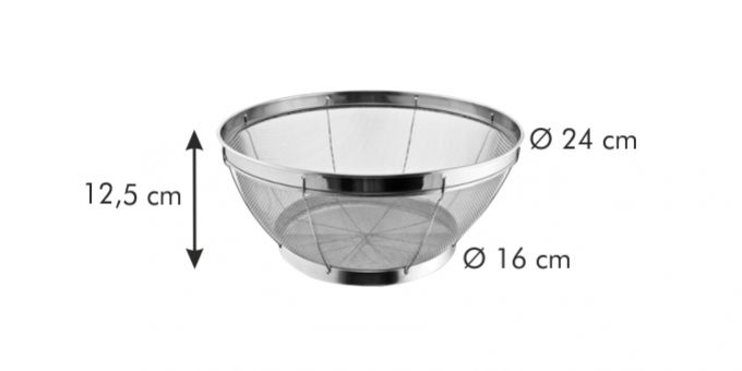 Kinekus Košík na cedenie GrandCHEF, 24cm