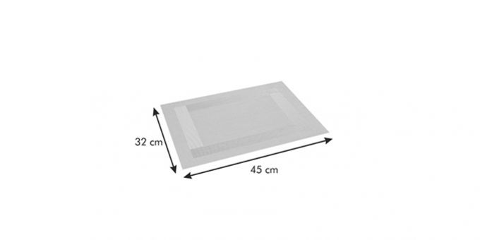 Kinekus Prestieranie FLAIR SHINE 45x32cm perleťová
