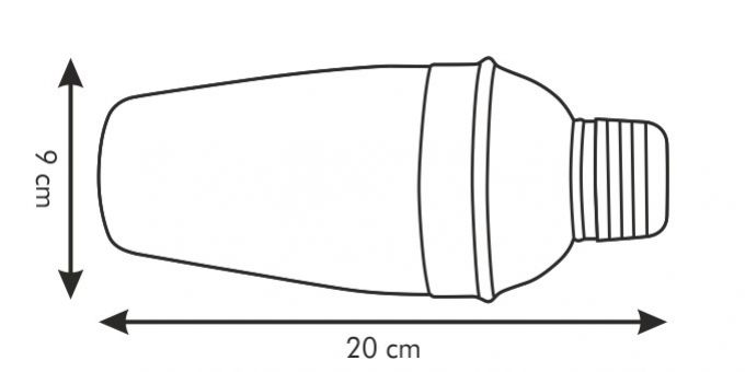 Kinekus Šejker PRESTO 0,5L