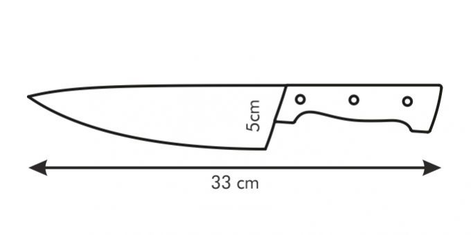 TESCOMA Nôž kuchársky HOME PROFI 20cm