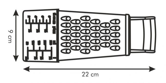Kinekus Strúhadlo s odmerkou HANDY