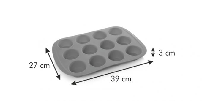 Forma 12 muffin DELICIA SiliconPRIME