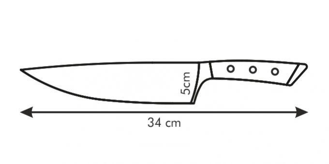 TESCOMA Nôž kuchársky AZZA 20 cm