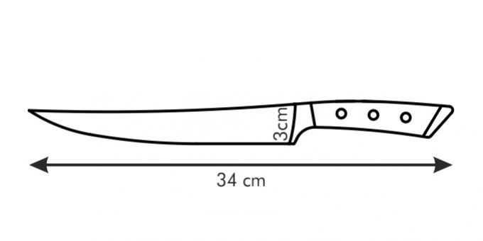TESCOMA Nôž porcovací AZZA 21 cm