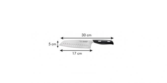 TESCOMA Nôž Santoku GrandCHEF 17cm