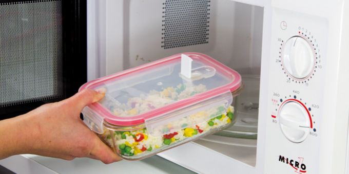 TESCOMA Dóza sklenená FRESHBOX Glass 1L obdĺžnik