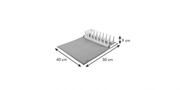 Kinekus Odkvapkávač z mikrovlákna 50x40x9cm CLEAN KIT