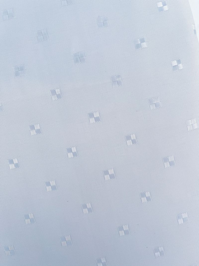 Kinekus Záves kúpeľňový 180x200cm, jaquard dizajn mix farieb