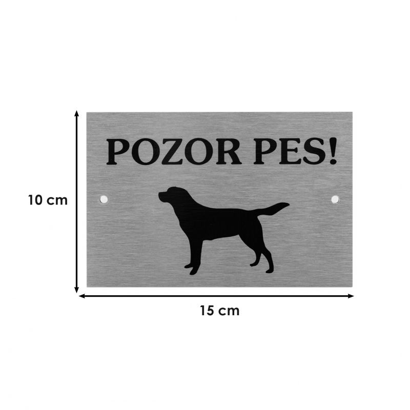 Kinekus Označenie/ tabuľka "Pozor pes!", mix