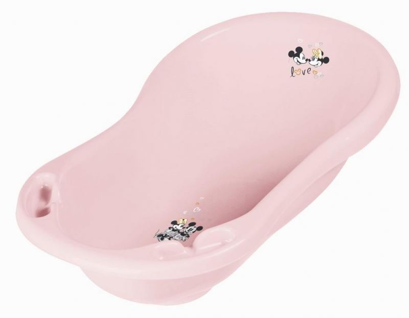 Kinekus Vanička detská plastová, 84 cm, s výlevkou, MINNIE MOUSE, severská ružová