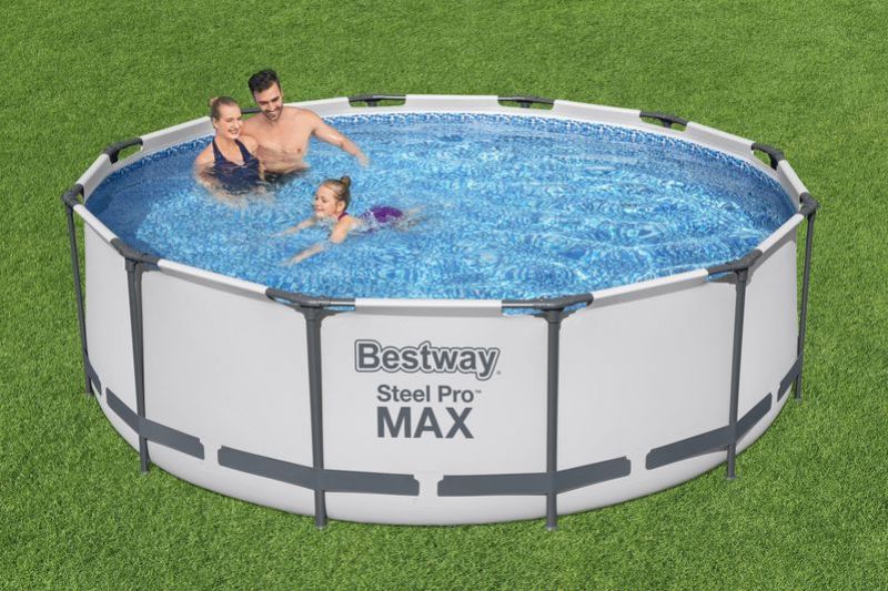 Bazén Bestway Sateel Pro MAX, 366x100cm, filter, rebrík