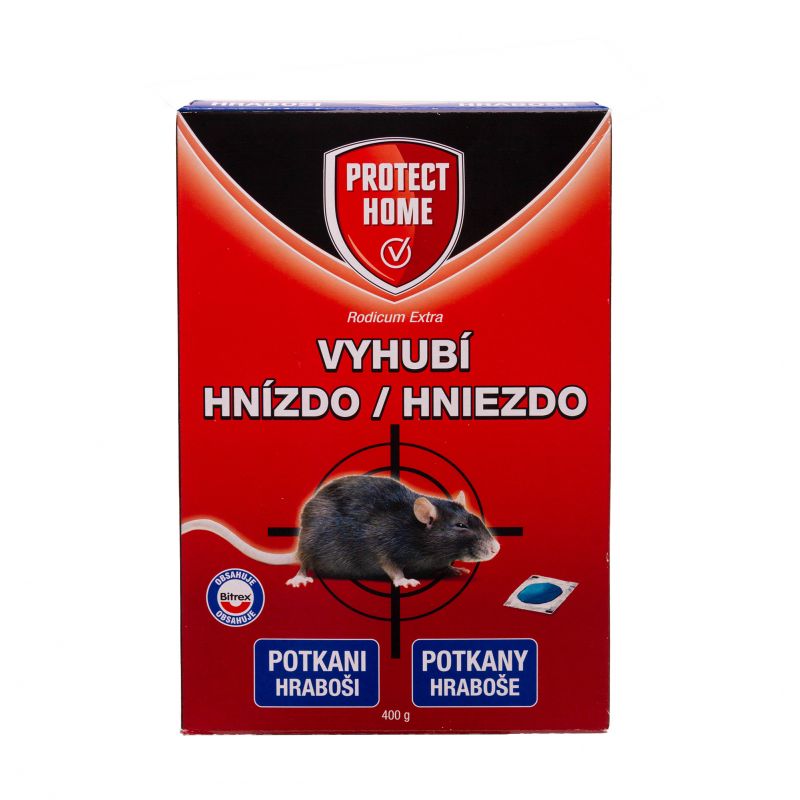 Kinekus Návnada proti potkanom a hrabošom, Rodicum extra, 400g SBM
