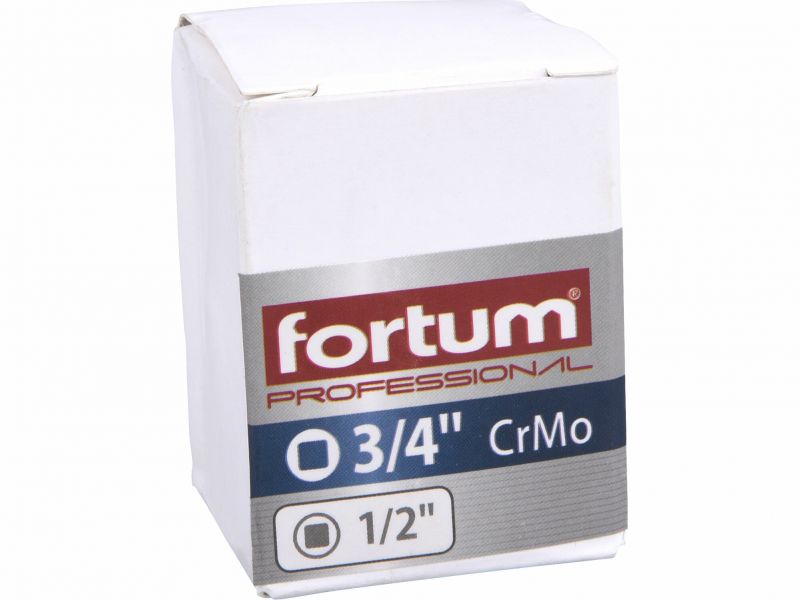 FORTUM Adaptér Cr-V,  z 3/4"na1/2"