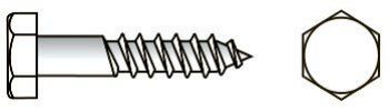 EXTOL PREMIUM Skrutka do dreva 8x40 DIN571 ZN 12ks