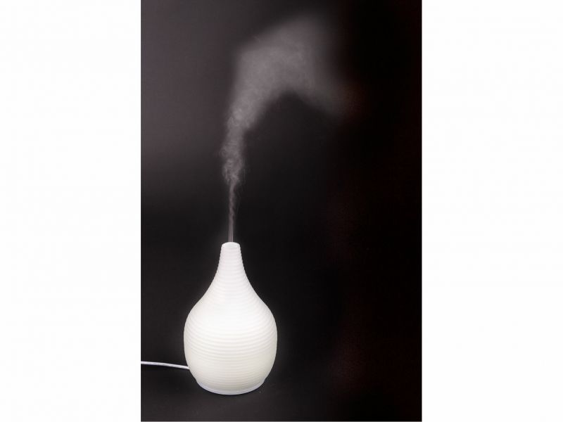 Kinekus Aroma difuzer Snow sklo 5W 90 ml Led multicolor