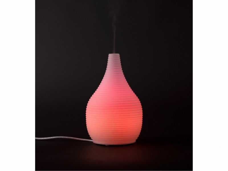 Kinekus Aroma difuzer Snow sklo 5W 90 ml Led multicolor