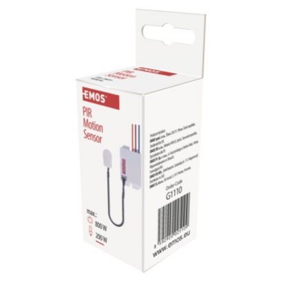 Čidlo pohybové PIR B 800W IP20 G1110